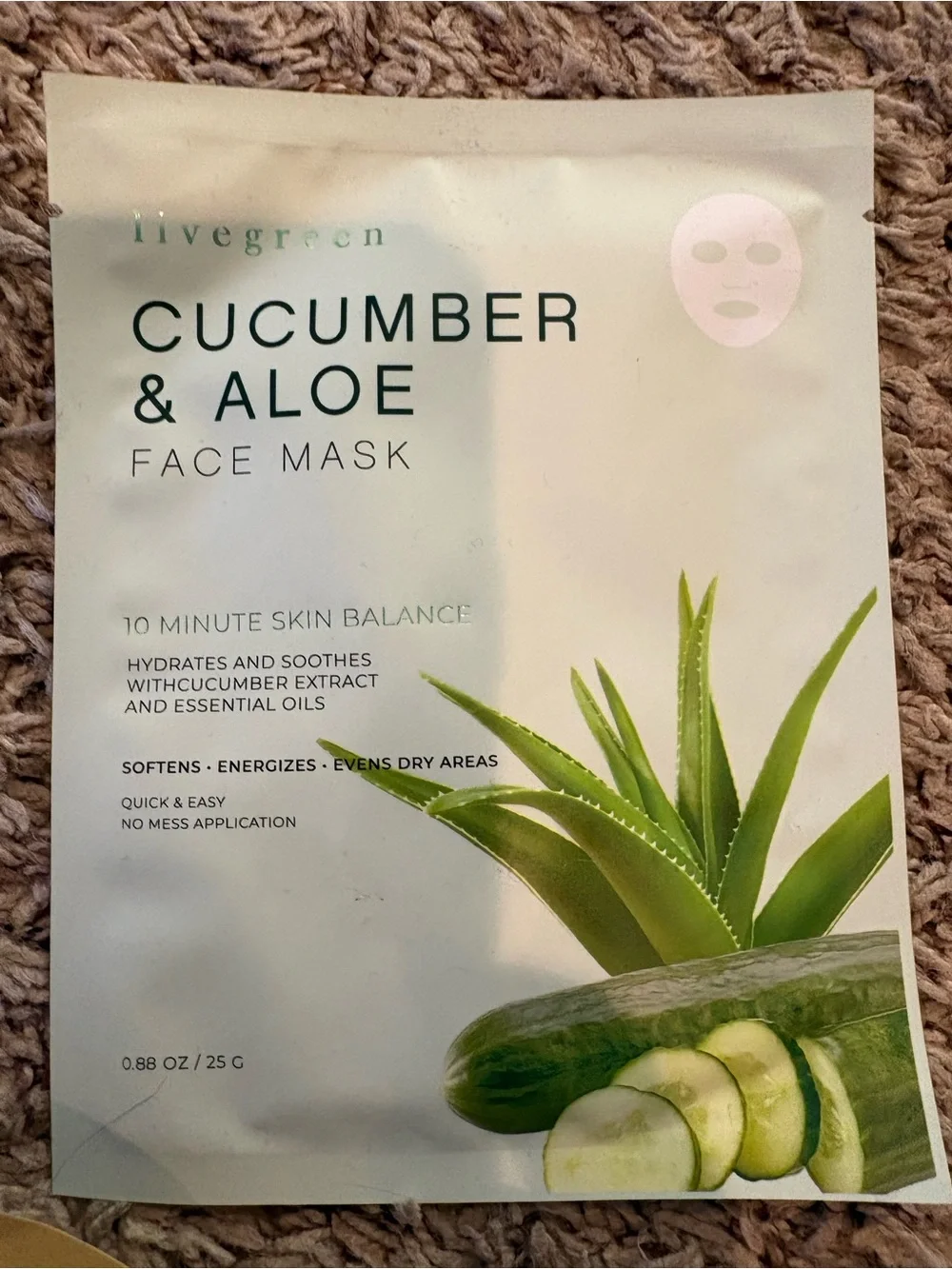 Assorted Women’s Sheet Face Masks - Hydrating Pineapple, Honey & Aloe Varieties